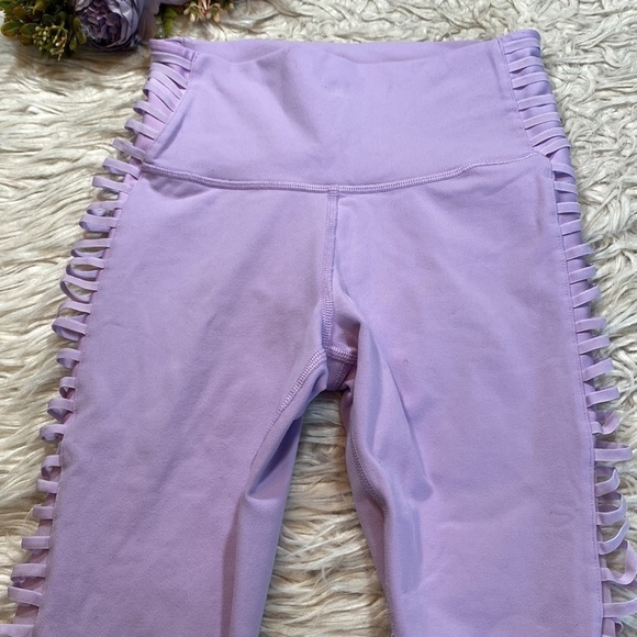 ALO YOGA Prism Capri Leggings in Ultraviolet sz XS - Picture 6 of 11